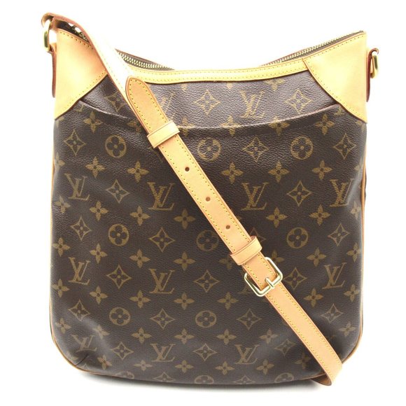 Odeon MM Monogram Canvas Shoulder Bag - Picture 1 of 9